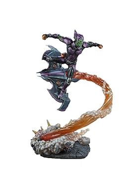 【中古】グリーンゴブリン マーベル・フューチャー・レヴォリューション 1/6 ジオラマスタチュー 紫 637481｜アトリエ絵利奈