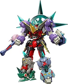 【中古】天元突破グレンラガン THE合体 無限合体 グレンダンラガン ノンスケール プラスチック製 塗装済み合体フィギュア