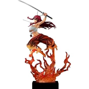 【中古】オルカトイズ 1/6スケール エルザ・スカーレット侍-光炎万丈-ver.紅 PVC製塗装済み完成品 約全高435mm PVC製