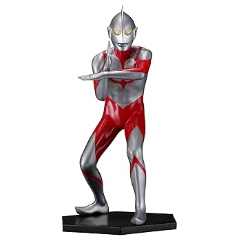 【中古】海洋堂 Character Classics シン・ウルトラマン 全高約290mm ノンスケール レジンキャスト製 塗装済み 完成品 フィギュア CC019