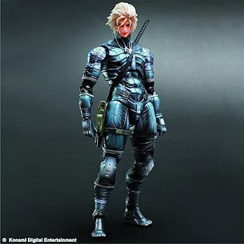 【中古】Metal Gear Solid 2 Play Arts Kai Metal Gear Solid: Raiden 11 Inch Action Figure