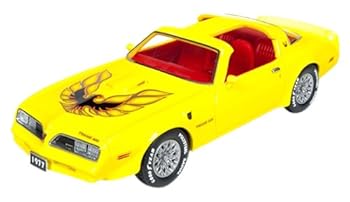 【中古】auto world 1/43 ポンティアック トランザム 1977 黄色 成し遂げる品