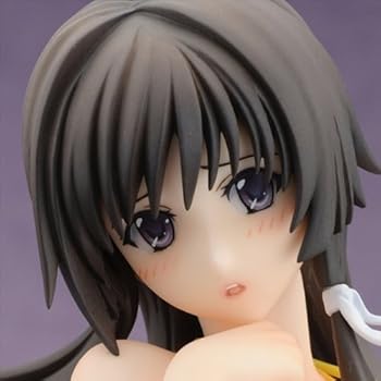 【中古】マブラヴ オルタネイティヴ トータル・イクリプス 篁唯依 恥じらいの浜辺 1/7 完成品フィギュア 月刊ホビージャパン2013年3月号＆4月号誌上通販画像