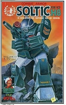 【中古】1/72　ソルティック　ダグラムプラモデル