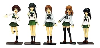 【中古】プラッツ 1/35 ガールズ&パンツァー あんこうチームフィギュア5体セット 11,651円