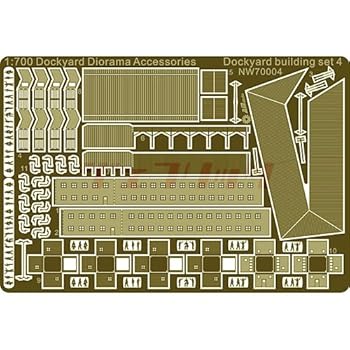 【中古】1/700 ドックヤード ビルディングセット 4 NW70004
