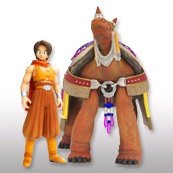 【中古】ドラゴンクエストふくびき所スペシャル Ｘ A賞-1 人間男＆カメさまセット フィギュア 単品