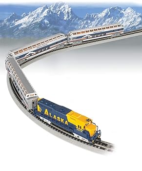 【中古】Bachmann Trains - McKinley Explorer Ready To Run 電動旅客列車セット - Nスケール ネイビー 並行輸入品