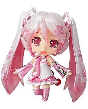 【中古】ねんどろいど 桜ミク 100 mm ノンスケール ABS & PVC製 塗装済み 可動フィギュア