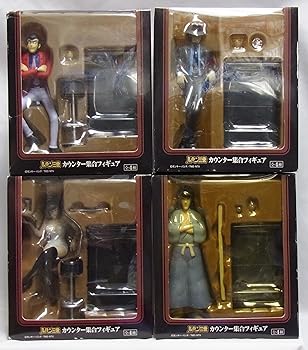 【中古】【39shop】バンプレスト★とるとるキャッチャー ルパン三世 カウンター集合フィギュア 全4種(良い)|アトリエ絵利奈