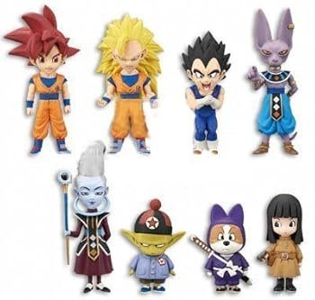 【中古】ドラゴンボールZ 劇場版 ワールドコレクタブルフィギュア vol.1 全8種セット