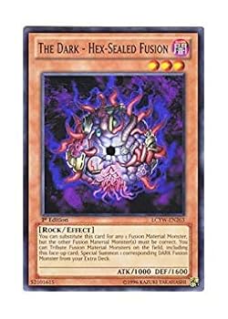 【中古】遊戯王 英語版 LCYW-EN263 The Dark - Hex-Sealed Fusion 融合呪印生物－闇 ノーマル 1st Edition