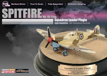 【中古】【39shop】1/72★WW.II イギリス空軍 スピットファイア Mk.Vbトロップ 第64飛行隊（良い）｜アトリエ絵利奈