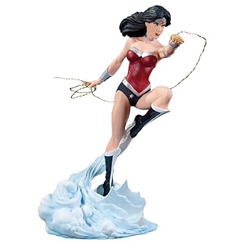 【中古】カバー ガールズ オブ ザ DC ユニバース ワンダーウーマン ニュー 52 スタチュー