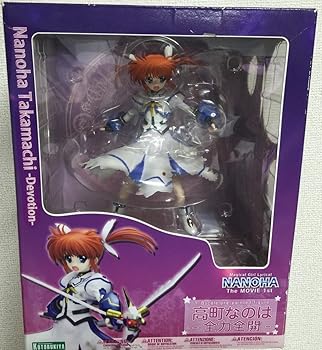 【中古】コトブキヤ 魔法少女リリカルなのは The MOVIE 1st 高町なのは -全力全開- 1/8スケール PVC塗装済み完成品