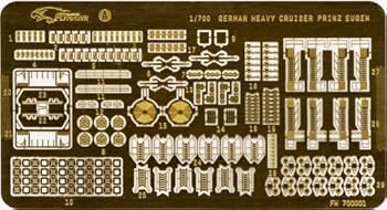 【中古】【39shop】1/700★独海軍重巡 プリンツオイゲン用(非常に良い)｜アトリエ絵利奈