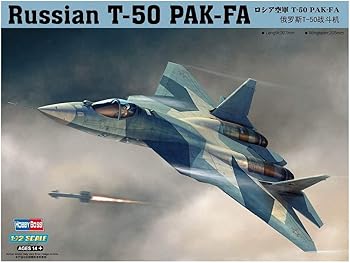 【中古】ホビーボス 1/72 エアクラフトシリーズ ロシア空軍 T-50PAK-FA プラモデル 10,007円