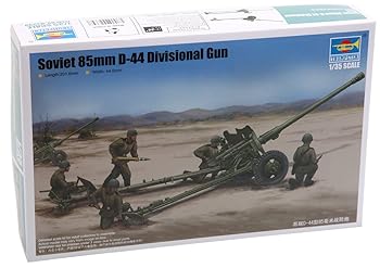【中古】トランペッター 1/35 ソビエト軍 85mm師団砲 D-44 プラモデル