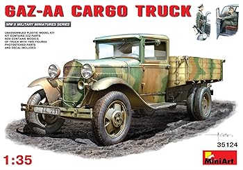 【中古】ミニアートMiniart 1/35 GAZ-AAカーゴトラック MA35124 プラモデル