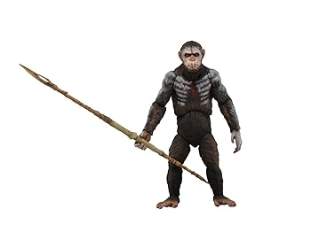【中古】シーザー - - 猿の惑星の夜明け17.5センチメートルスケールアクションフィギュア Dawn of the Planet of the Apes - Caesar - 17.5 cm Scale Act画像