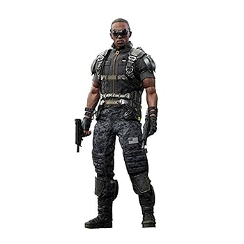 【中古】ムービー・マスターピース キャプテン・アメリカ/ウィンター・ソルジャー ファルコン 1/6スケール プラスチック製 塗装済み可動フィギュア