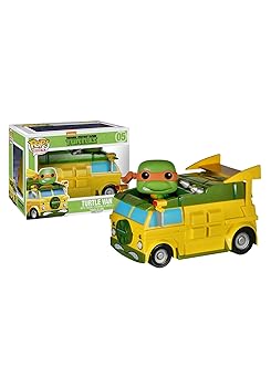 【中古】Teenage Mutant Ninja Turtles Funko Pop! Rides Turtle Van Figure