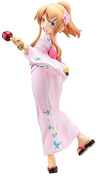 【中古】【39shop】俺の妹がこんなに可愛いわけがない。★高坂 桐乃 浴衣Ver. 1/8スケール PVC製 塗装済み完成品フィギュア(非常に良い)｜アトリエ絵利奈