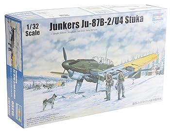 【中古】【39shop】トランペッター★1/32 ドイツ軍 ユンカース Ju-87B-2/U4 シュトゥーカ 03215 プラモデル(良い)|アトリエ絵利奈