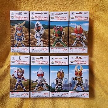 平成仮面ライダー　ワールドコレクションフィギュア　平成ライダーVol.1 全８種 仮面ライダーワーコレvol.12 &平成ライダーVol.1 まとめ売り