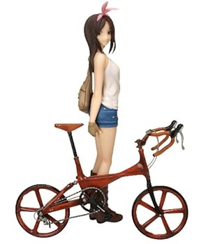 【中古】【39shop】Atomic★Bom Cycle vol.02 自転車と女の子 1/7スケール PVC塗装済み完成品（良い）｜アトリエ絵利奈