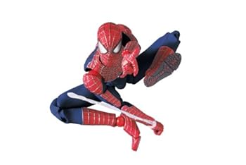 【中古】MAFEXマフェックス SPIDER-MAN THE AMAZING SPIDER-MAN2ノンスケール ABS&ATBC-PVC塗装済みアクションフィギュア