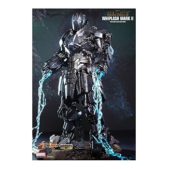 【中古】ムービー・マスターピース DIECAST アイアンマン2 ウィップラッシュ・マーク2 1/6スケール ダイキャスト製 塗装済み可動フィギュア 並行輸入品