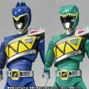 【中古】S.H.フィギュアーツ キョウリュウブルー＆キョウリュウグリーン セット魂ウェブ限定