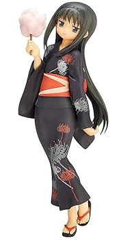 【中古】【39shop】劇場版★魔法少女まどか☆マギカ 暁美ほむら 浴衣Ver. 1/8スケール PVC製 塗装済み完成品フィギュア(良い)|アトリエ絵利奈