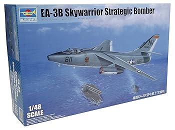 【中古】【39shop】トランペッター★1/48 アメリカ海軍 EA-3B スカイウォーリア プラモデル(非常に良い)|アトリエ絵利奈