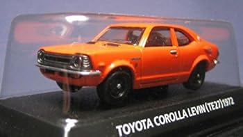 【中古】【39shop】コナミ★1/64 絶版名車コレクション Vol,2 トヨタ カローラレビン 型式TE27 1972 オレンジ（良い）｜アトリエ絵利奈