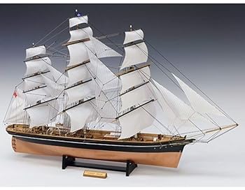 【中古】ウッディジョー 1/100 カティサーク 帆 木製模型 組み立てキット