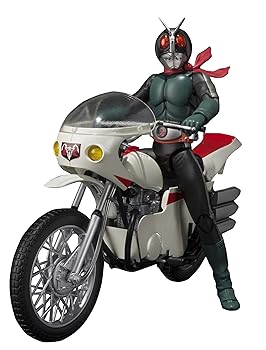 【中古】【39shop】S.H.フィギュアーツ★仮面ライダー旧2号&サイクロン号改造Ver.セット 約140mm&約180mm ABS&PVC製 塗装済み可動フィギュア(非常に良い)|アトリエ絵利奈