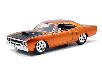 【中古】jada toys 1/24 FAST\u0026FURIOUS ミニカー DOM\u0027S1970OLYBOUTH ROAD RUNNER 並行輸入品 乗り物のおもちゃ-おもちゃ