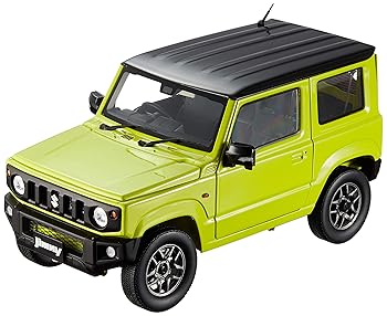 【中古】【39shop】☆★BM CREATIONS 1/18 スズキジムニー JB64 右ハンドル キネティックイエローZZB日本仕様660ccエンジン(非常に良い)|アトリエ絵利奈