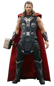 【中古】ムービー・マスターピース アベンジャーズ/エイジ・オブ・ウルトロン ソー 1/6スケール プラスチック製 塗装済み 可動フィギュア
