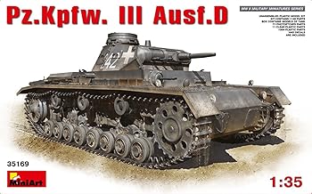 【中古】ミニアート 1/35 III号戦車D型 プラモデル