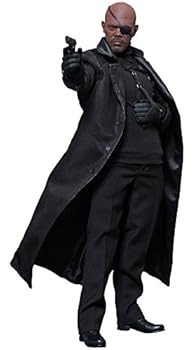 【中古】ムービー・マスターピース キャプテン・アメリカ/ウィンター・ソルジャーニック・フューリー 1/6スケール プラスチック製 塗装済み可動フィギュ