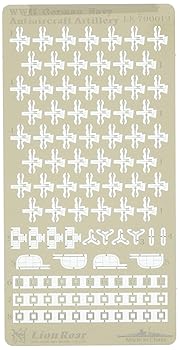 【中古】上海ライオンロア 1/700 艦船用エッチング 独海軍 MG C/30 20mm対空機銃 LE7012 5,083円