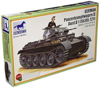 【中古】【39shop】ブロンコモデル★1/35 ドイツ 2号D型快速軽戦車 プラモデル CB35061(非常に良い)｜アトリエ絵利奈
