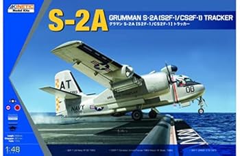 【中古】【39shop】キネティック★1/48 エアクラフトシリーズ アメリカ グラマンS-2A S2F-1/CS2F-1 トラッカー プラモデル K48039(非常に良い)|アトリエ絵利奈