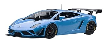 【中古】AUTOart 1/18 ランボルギーニ ガヤルド GT3 FL2 2013 ブルー 完成品