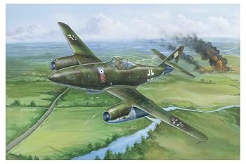 【中古】ホビーボス 1/48 エアクラフトシリーズ メッサーシュミットMe262A-1a/U1 プラモデル