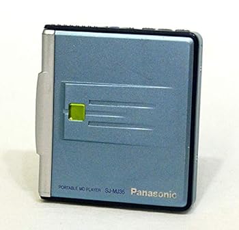 【中古】Panasonic パナソニック SJ-MJ35-A 青味 携帯型MD電気蓄音機 MD生まれ変わり専用機