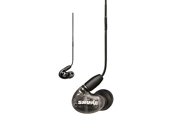 【中古】【39shop】SHURE★シュア イヤホン 有線 マイク AONIC 4 SE42HYBK+UNI-A ブラック 高遮音性 ゲーム ゲーミング カナル型 ワイヤレス変換可別売 MMCX リケー(非常に良い)｜アトリエ絵利奈 35,436円